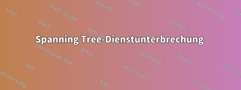 Spanning Tree-Dienstunterbrechung