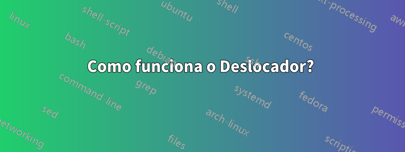Como funciona o Deslocador?