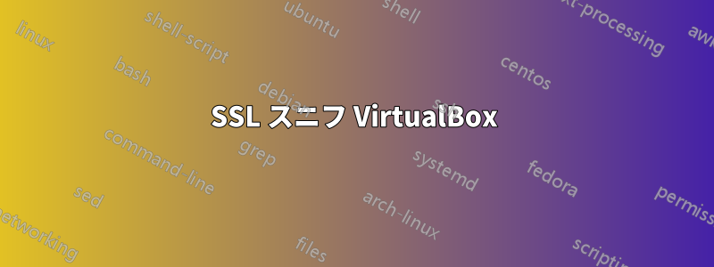 SSL スニフ VirtualBox