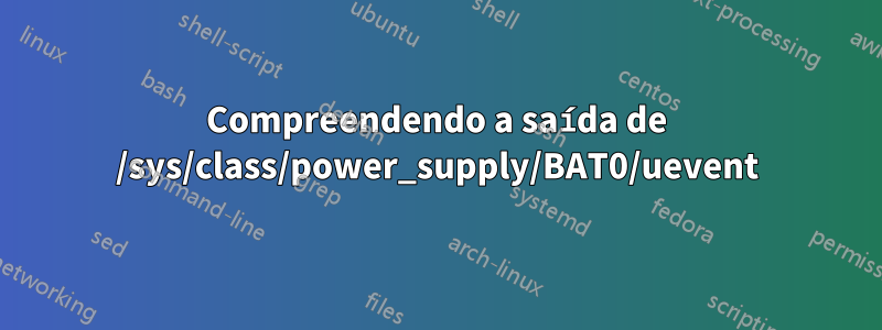 Compreendendo a saída de /sys/class/power_supply/BAT0/uevent
