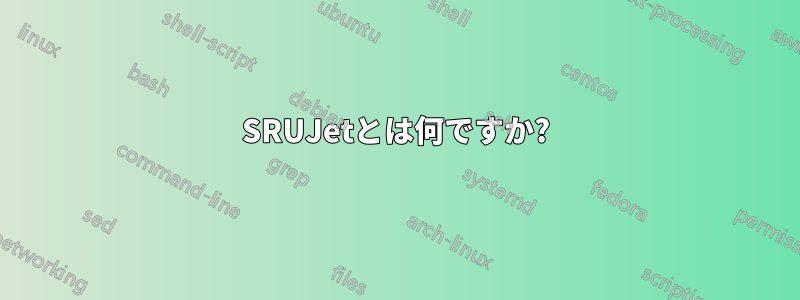 SRUJetとは何ですか?