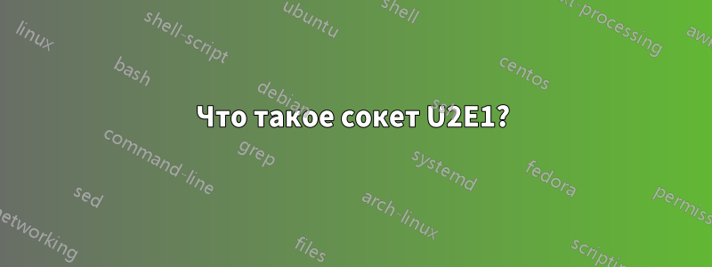 Что такое сокет U2E1?