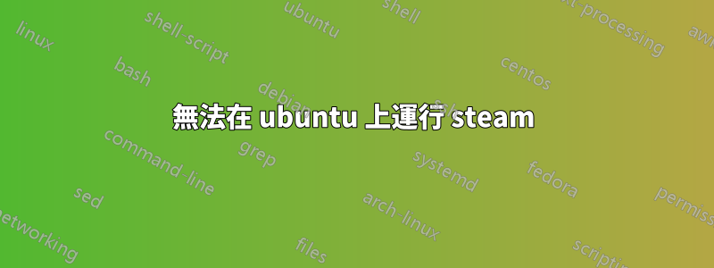 無法在 ubuntu 上運行 steam