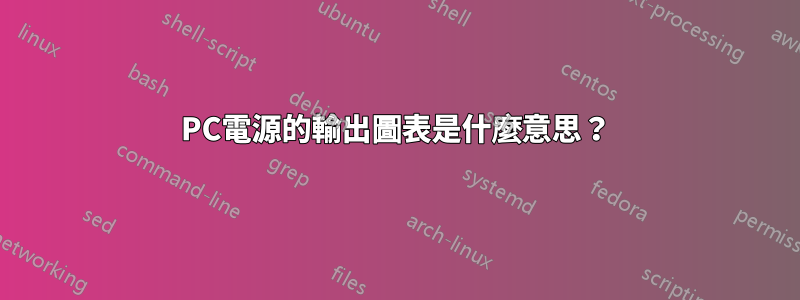 PC電源的輸出圖表是什麼意思？