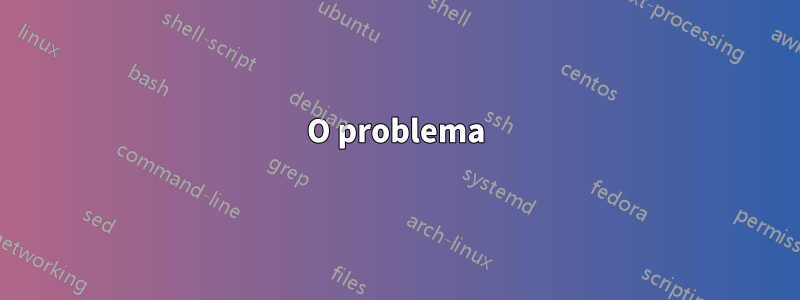 O problema