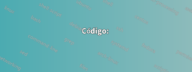 Código: