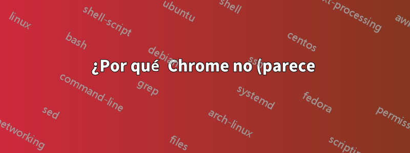 ¿Por qué Chrome no (parece) necesita Flash mientras que Firefox y Safari sí lo necesitan?