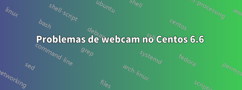 Problemas de webcam no Centos 6.6