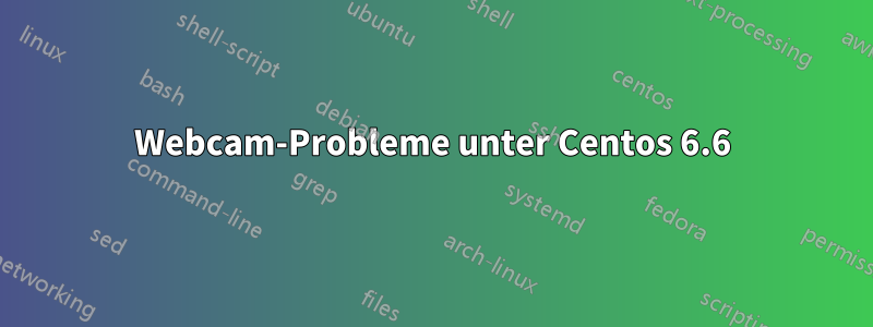 Webcam-Probleme unter Centos 6.6