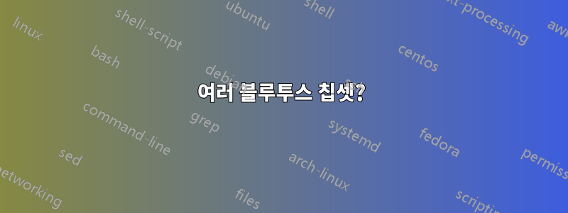 여러 블루투스 칩셋?