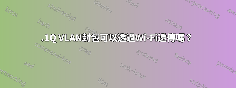 802.1Q VLAN封包可以透過Wi-Fi透傳嗎？