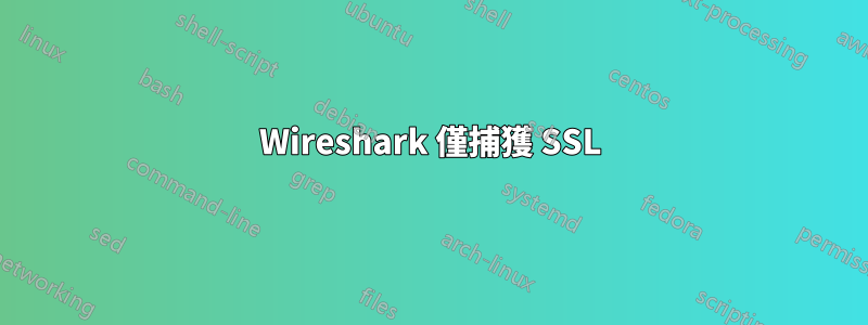 Wireshark 僅捕獲 SSL