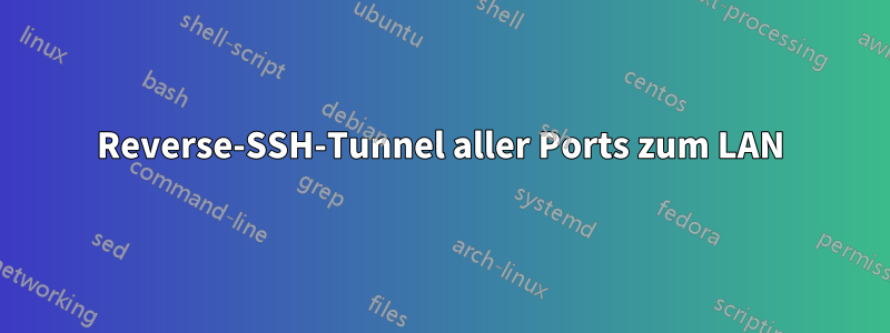 Reverse-SSH-Tunnel aller Ports zum LAN