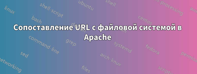 Сопоставление URL с файловой системой в Apache