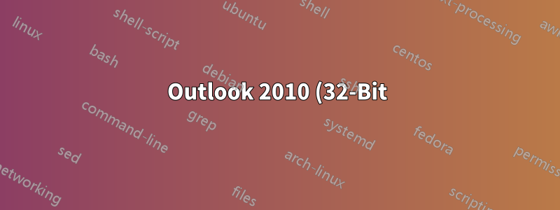 Outlook 2010 (32-Bit) Die Suchfunktion im Dialogfeld „Datei einfügen“ funktioniert nicht