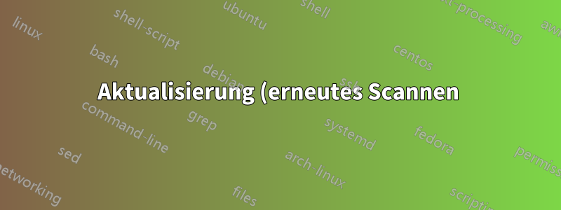 Aktualisierung (erneutes Scannen) drahtloser Netzwerke über die Befehlszeile erzwingen?