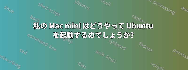 私の Mac mini はどうやって Ubuntu を起動するのでしょうか?