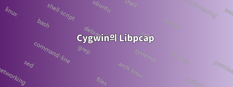 Cygwin의 Libpcap
