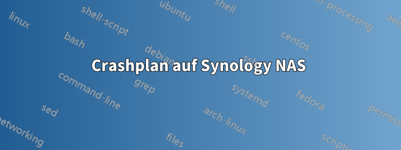Crashplan auf Synology NAS