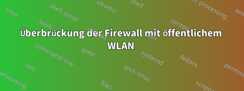 Überbrückung der Firewall mit öffentlichem WLAN