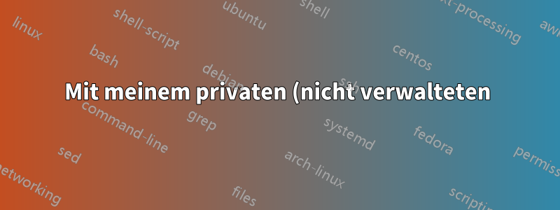 Mit meinem privaten (nicht verwalteten) Konto bei Google Maps anmelden