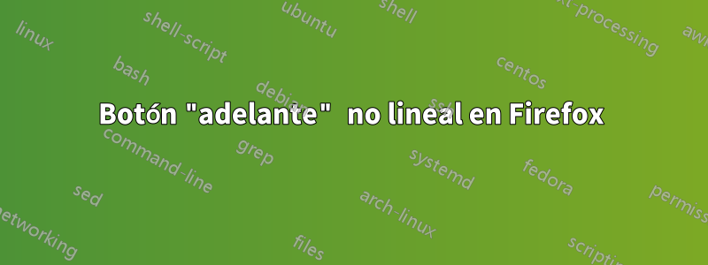 Botón "adelante" no lineal en Firefox