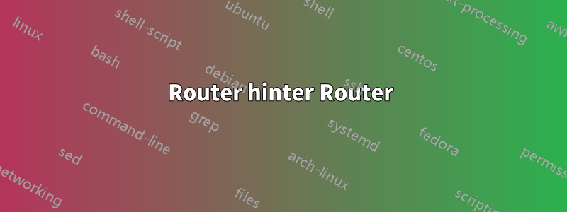 Router hinter Router