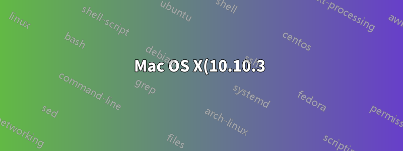 Mac OS X(10.10.3)과 Cloudera VM 간에 SSH가 작동하지 않습니다.