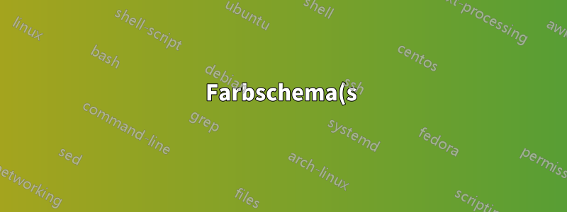 Farbschema(s) in Vim funktionieren nicht richtig
