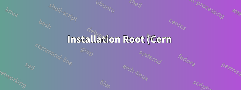 Installation Root (Cern) v6.00.02 mit Cygwin