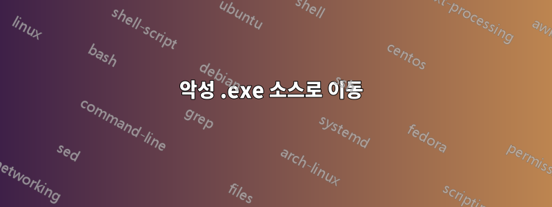 악성 .exe 소스로 이동 