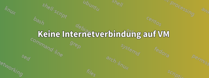 Keine Internetverbindung auf VM