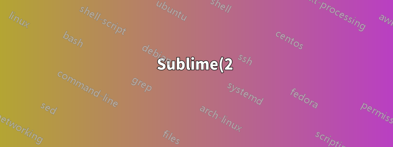 Sublime(2)에서 프로젝트별 글꼴을 설정할 수 있나요?