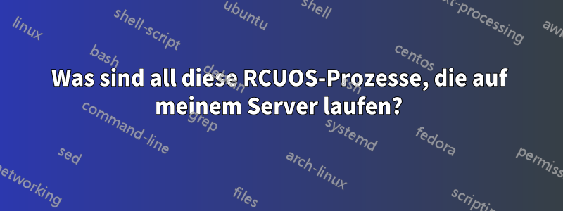 Was sind all diese RCUOS-Prozesse, die auf meinem Server laufen?