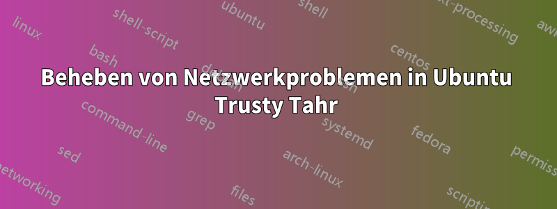 Beheben von Netzwerkproblemen in Ubuntu Trusty Tahr