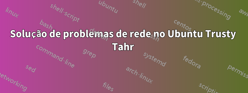 Solução de problemas de rede no Ubuntu Trusty Tahr