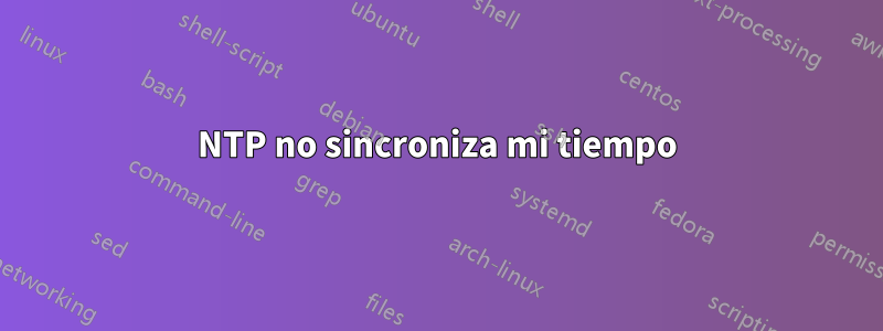 NTP no sincroniza mi tiempo