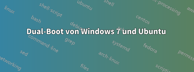 Dual-Boot von Windows 7 und Ubuntu