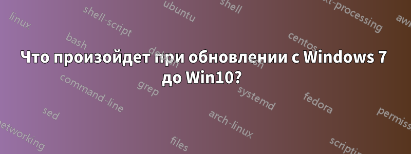 Что произойдет при обновлении с Windows 7 до Win10? 