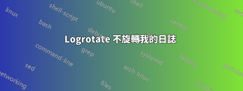 Logrotate 不旋轉我的日誌