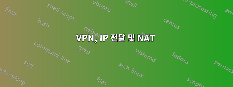 VPN, IP 전달 및 NAT