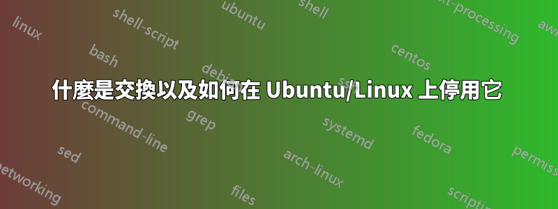 什麼是交換以及如何在 Ubuntu/Linux 上停用它