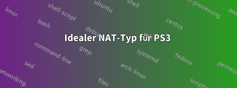 Idealer NAT-Typ für PS3