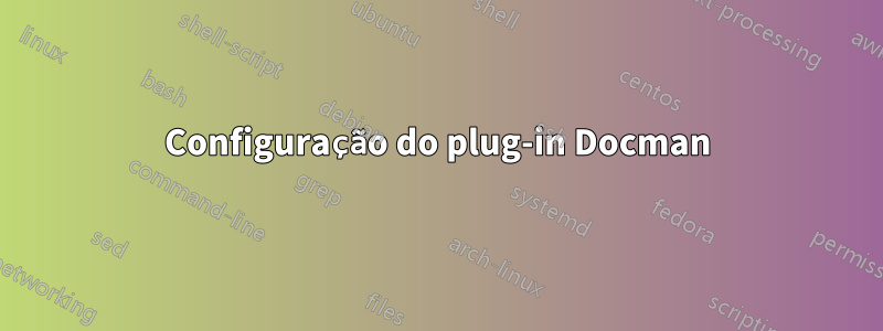 Configuração do plug-in Docman