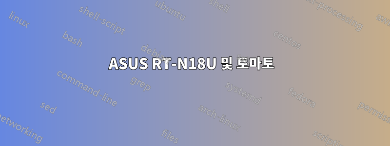 ASUS RT-N18U 및 토마토 