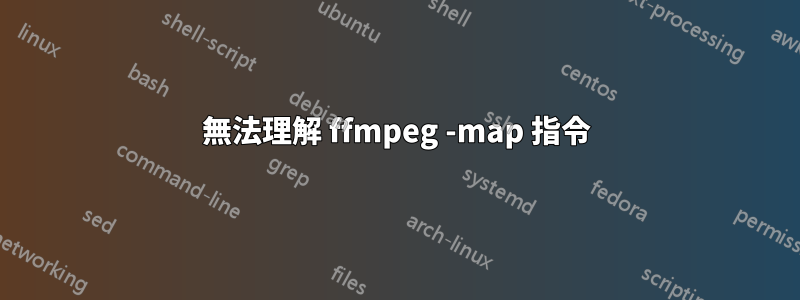 無法理解 ffmpeg -map 指令