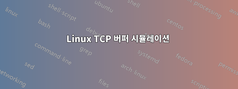 Linux TCP 버퍼 시뮬레이션