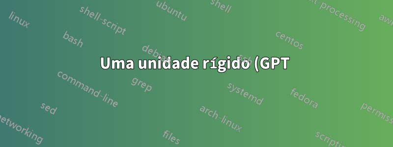 Uma unidade rígido (GPT)> 2 TB pode ser usada como unidade de dados sem inicialização em uma placa não UEFI?