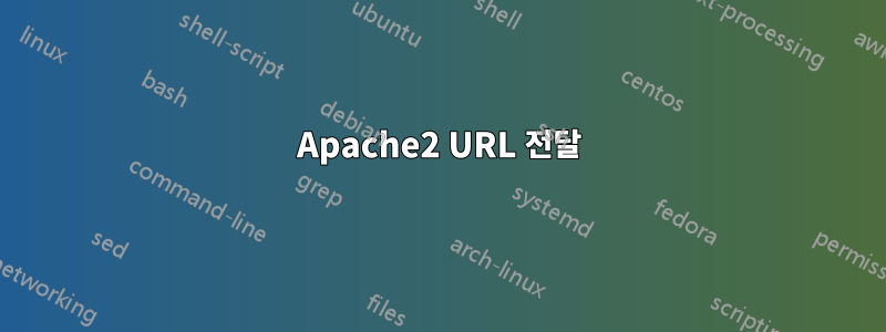 Apache2 URL 전달