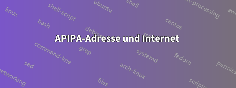 APIPA-Adresse und Internet